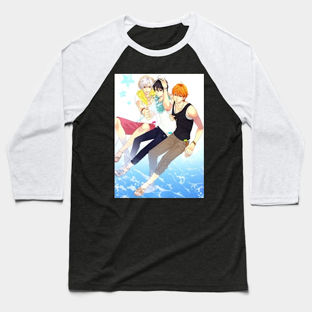 Brothers Conflict Baseball T-Shirt by eldridgejacqueline